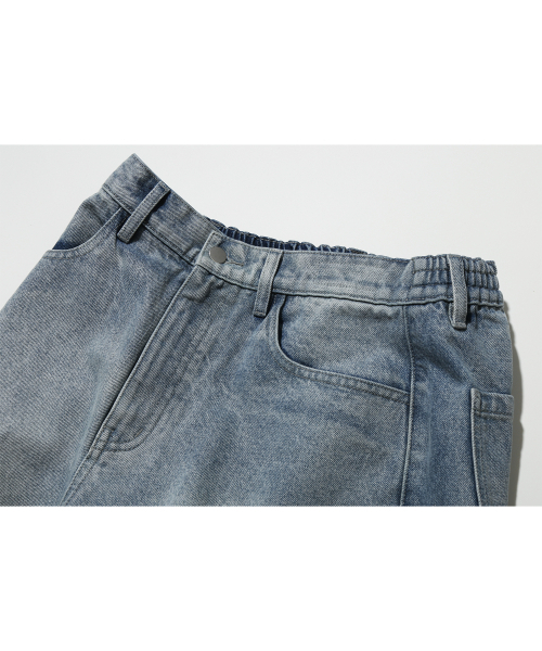 URBANSTOFF(アーバンストッフ)の「ブリーチドバミューダパンツ(ライトブルー)(その他パンツ・レディース・その他・LARGE/MEDIUM)」の5枚目の写真