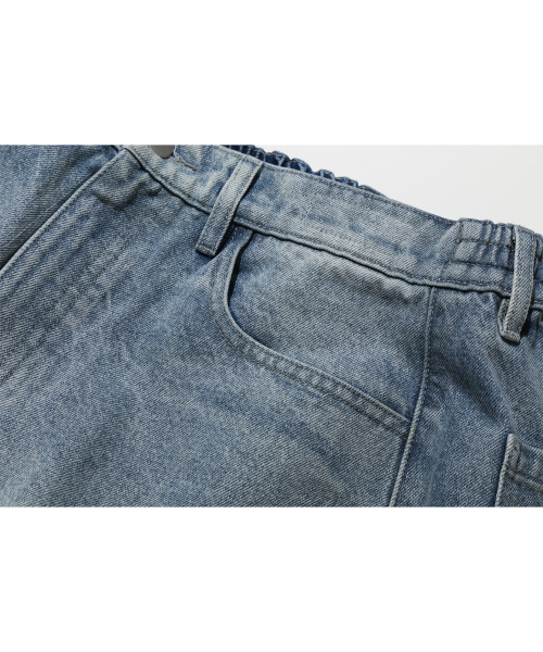 URBANSTOFF(アーバンストッフ)の「ブリーチドバミューダパンツ(ライトブルー)(その他パンツ・レディース・その他・LARGE/MEDIUM)」の7枚目の写真