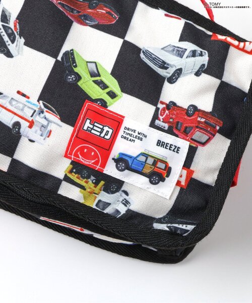 BREEZE(ブリーズ)の「TOMICA×BREEZE ポーチ(小)(ポーチ・キッズ・チェック/ネイビー・FREE)」の11枚目の写真