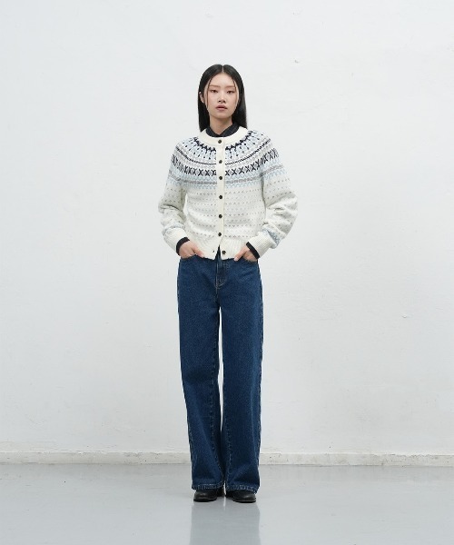 GENERAL IDEA（ジェネラルアイデア）の「【GENERAL IDEA】スカラップセミワイドデニムパンツ / WOMAN SCALLOP SEMI WIDE DENIM PANTS（デニムパンツ・レディース・ブルー・S/M/L）」の8枚目の写真