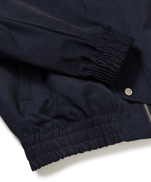 WEST GRAND BOULEVARD（ウエストグランドブルバード）の「オーバーサイズプラケットサテンブルゾンNAVY（ブルゾン・メンズ・その他・MEDIUM/LARGE）」の3枚目の写真