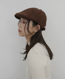 hellam（へラム）の「スウェードハンチング（ハンチング/ベレー帽）」
