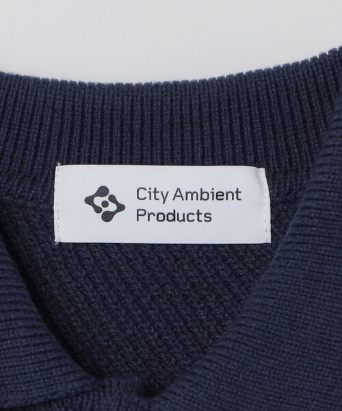 City Ambient Products(シティアンビエントプロダクツ)の「City Ambient Products: ソフト ヤーン カルゼ ニットポロ カーディガン(ニット/セーター・メンズ・ネイビー/ブラック/グレー・SMALL/MEDIUM/LARGE)」の8枚目の写真