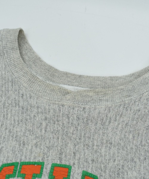 HANES(ヘインズ)の「【USED】90’s Hanes “Miami Hurricanes” リバースタイプ スウェット USA製(スウェット・メンズ・グレー・LARGE)」の4枚目の写真
