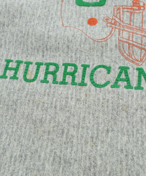 HANES(ヘインズ)の「【USED】90’s Hanes “Miami Hurricanes” リバースタイプ スウェット USA製(スウェット・メンズ・グレー・LARGE)」の6枚目の写真