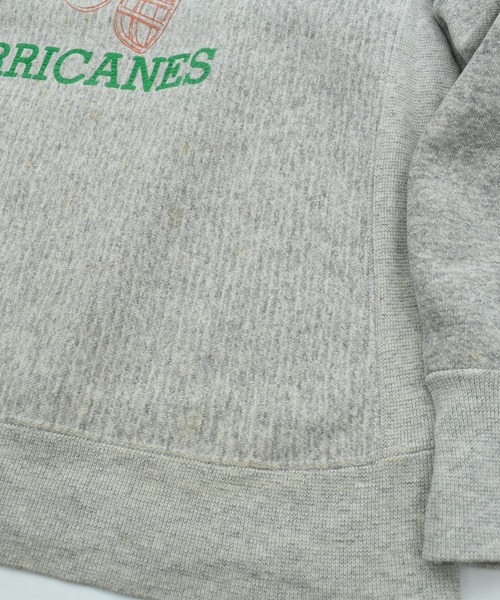 HANES(ヘインズ)の「【USED】90’s Hanes “Miami Hurricanes” リバースタイプ スウェット USA製(スウェット・メンズ・グレー・LARGE)」の8枚目の写真