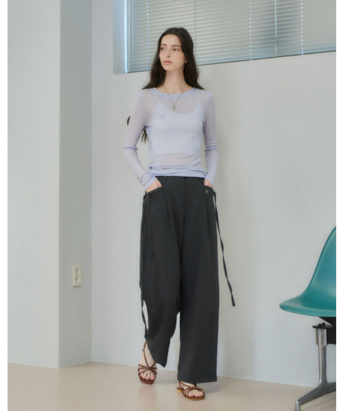 TAGTRAUME(タクトロイメ)の「アイリス-586 - スリングバックフラットサンダル - ブラウン(サンダル・レディース・その他・23.5cm/24cm/24.5cm/25cm/22.5cm/23cm)」の4枚目の写真