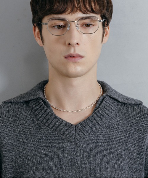 LURAKU(ルラク)の「【LURAKU】Silver925 Bold Short Necklace / シルバー925ボールドショートネックレス(ネックレス・メンズ・シルバー・FREE)」の5枚目の写真