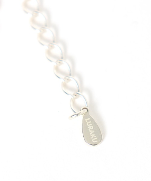 LURAKU(ルラク)の「【LURAKU】Silver925 Bold Short Necklace / シルバー925ボールドショートネックレス(ネックレス・メンズ・シルバー・FREE)」の9枚目の写真