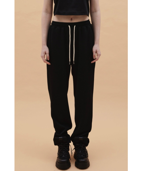 K-GARMENT(カメント)の「WルーズフィットバーチカルストラクチャーパンツBLACK(その他パンツ・レディース・その他・SMALL/X-SMALL)」の1枚目の写真