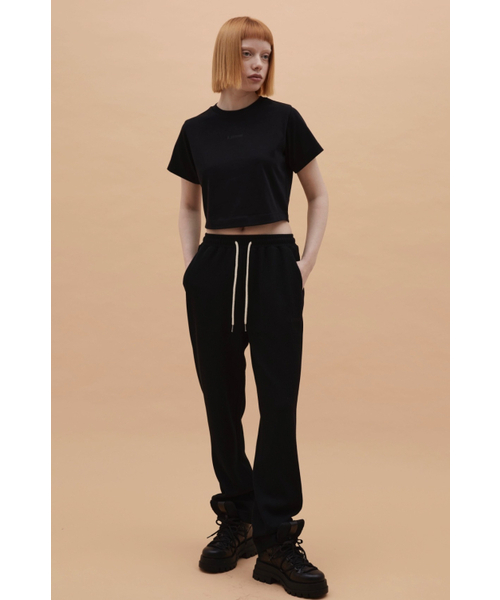 K-GARMENT(カメント)の「WルーズフィットバーチカルストラクチャーパンツBLACK(その他パンツ・レディース・その他・SMALL/X-SMALL)」の2枚目の写真