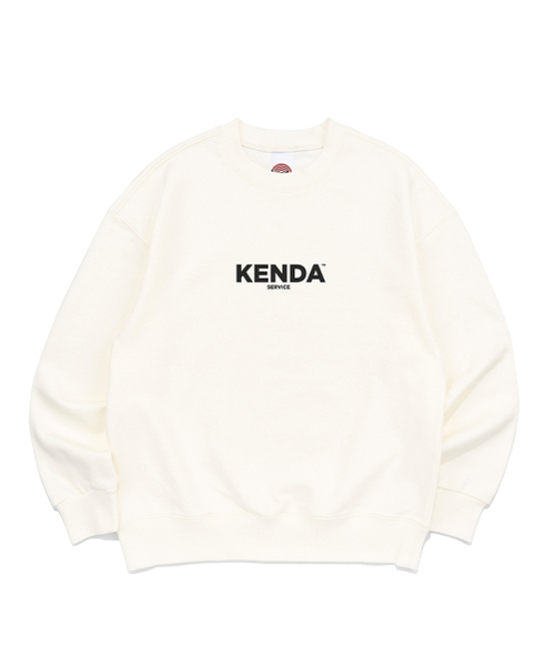 KENDA(ケンダ)の「MAIN LOGO MTM (IVORY)(スウェット・レディース・アイボリー・MEDIUM/LARGE/SMALL/X-LARGE)」の1枚目の写真