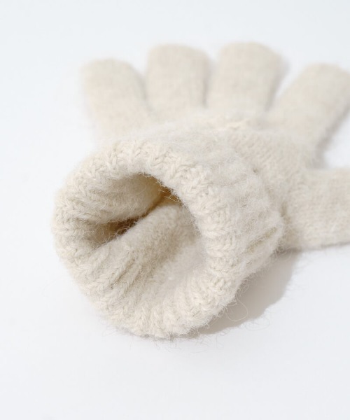 flower(フラワー)の「フラッフィーローズグローブ(手袋・レディース・アイボリー/ピンク/アッシュグレー・FREE)」の9枚目の写真