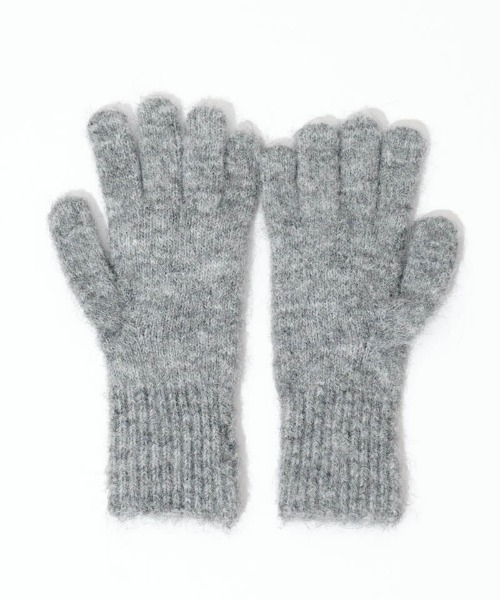 flower(フラワー)の「フラッフィーローズグローブ(手袋・レディース・アイボリー/ピンク/アッシュグレー・FREE)」の21枚目の写真