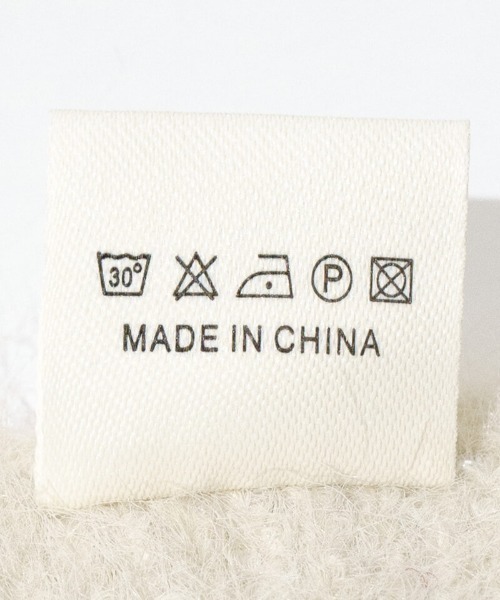 flower(フラワー)の「フラッフィーローズグローブ(手袋・レディース・アイボリー/ピンク/アッシュグレー・FREE)」の22枚目の写真