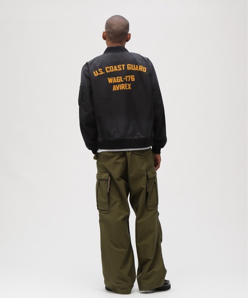 COTTON LIGHT MA-1 'U.S.COAST GUARD' / コットン ライト エムエーワン