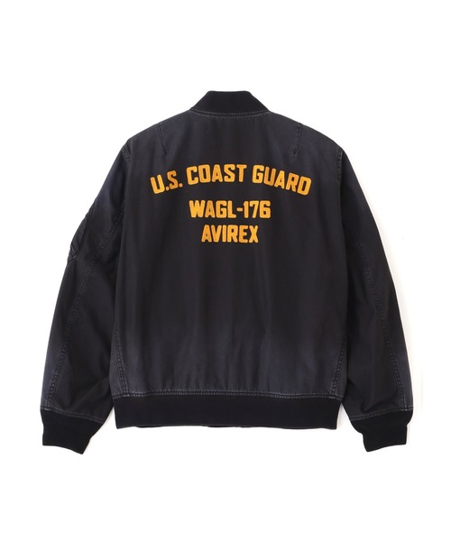 COTTON LIGHT MA-1 'U.S.COAST GUARD' / コットン ライト エムエーワン