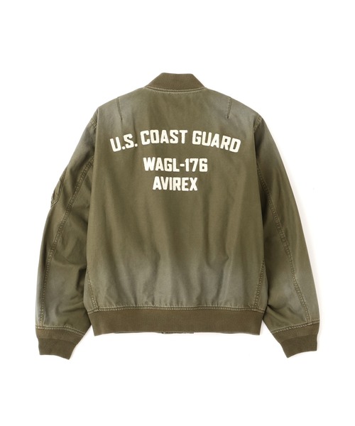 COTTON LIGHT MA-1 'U.S.COAST GUARD' / コットン ライト エムエーワン