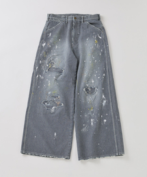 JOURNAL STANDARD（ジャーナルスタンダード）の「ヒッコリー バギー ワーク パンツ（デニムパンツ）」
