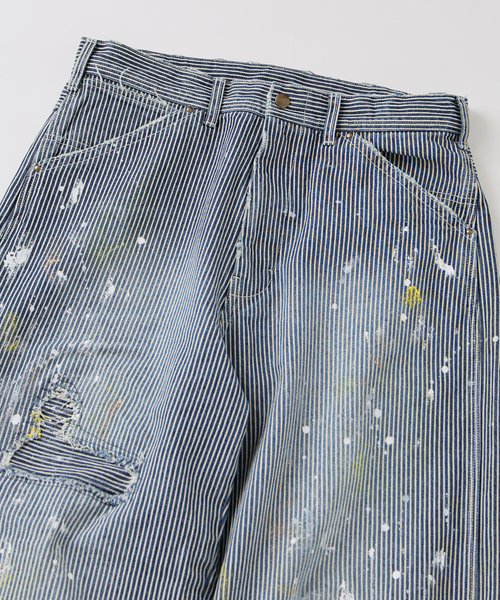 JOURNAL STANDARD(ジャーナルスタンダード)の「ヒッコリー バギー ワーク パンツ(デニムパンツ・メンズ・サックスブルー・LARGE/MEDIUM)」の2枚目の写真