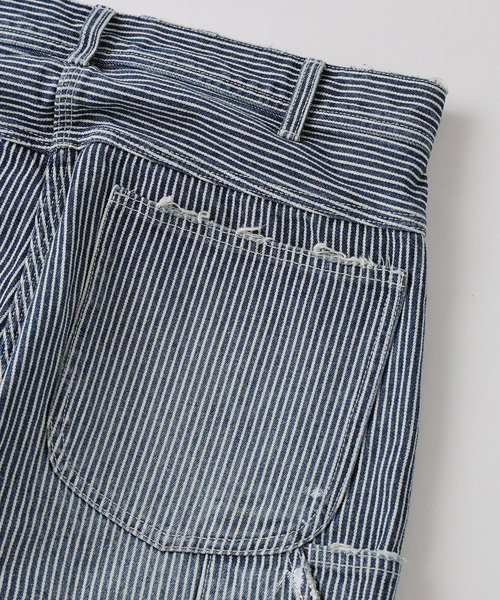 JOURNAL STANDARD(ジャーナルスタンダード)の「ヒッコリー バギー ワーク パンツ(デニムパンツ・メンズ・サックスブルー・LARGE/MEDIUM)」の8枚目の写真