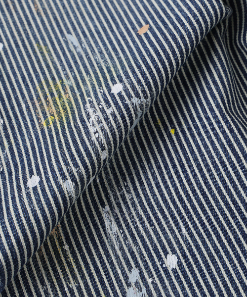 JOURNAL STANDARD(ジャーナルスタンダード)の「ヒッコリー バギー ワーク パンツ(デニムパンツ・メンズ・サックスブルー・LARGE/MEDIUM)」の12枚目の写真