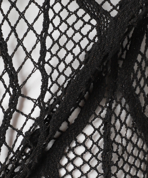 CITYSHOP(シティーショップ)の「《追加》EUCHRONIA 別注 LACE LONG SLEEVE 2:カットソー(Tシャツ/カットソー・レディース・ブラック/ホワイト・FREE)」の14枚目の写真