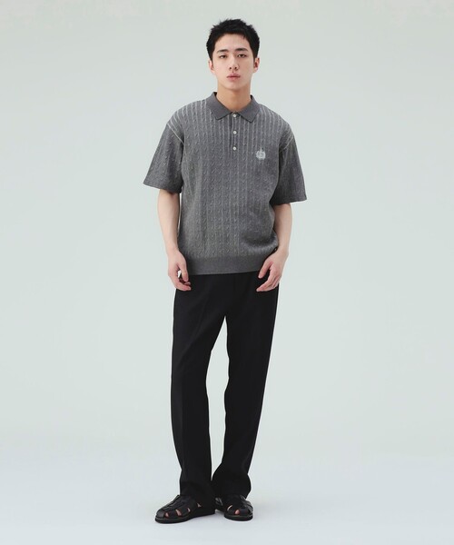 BEAMS HEART（ビームスハート）の「【7/16値下げ】ポリエステル ツイル ストレート スラックス（ウォッシャブル）（スラックス・メンズ・ブラック/ダークブラウン・SMALL/MEDIUM/LARGE）」の17枚目の写真