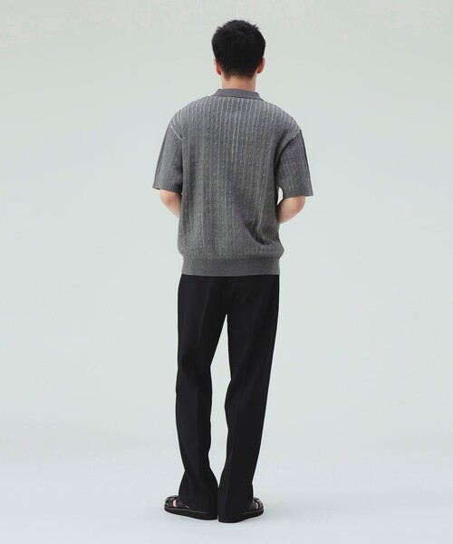 BEAMS HEART（ビームスハート）の「【7/16値下げ】ポリエステル ツイル ストレート スラックス（ウォッシャブル）（スラックス・メンズ・ブラック/ダークブラウン・SMALL/MEDIUM/LARGE）」の16枚目の写真