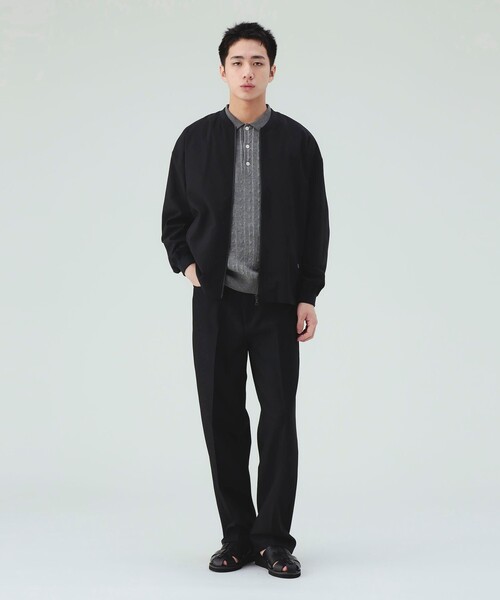 BEAMS HEART（ビームスハート）の「【7/16値下げ】ポリエステル ツイル ストレート スラックス（ウォッシャブル）（スラックス・メンズ・ブラック/ダークブラウン・SMALL/MEDIUM/LARGE）」の13枚目の写真