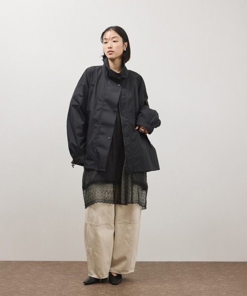 ADAM ET ROPE'（アダムエロペ）の「【サステナブル】レースワンピーススカート（スカート・レディース・ブラック/ホワイト・FREE）」の14枚目の写真