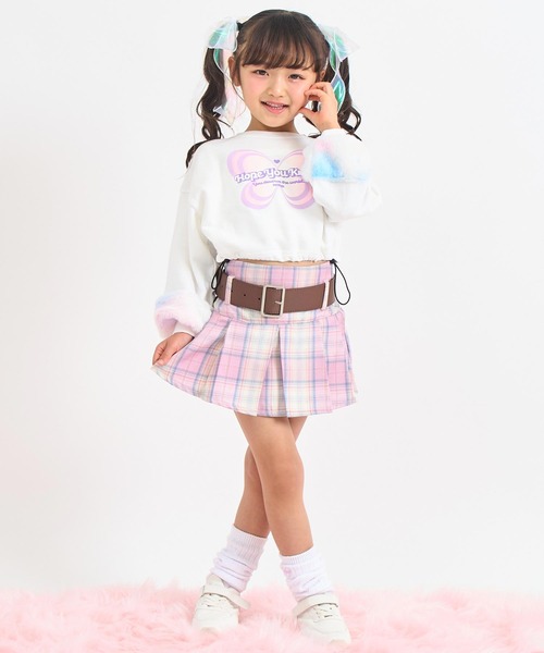 ベルト 付 プリーツ スカート（スカート）｜ANAP kids（アナップキッズ