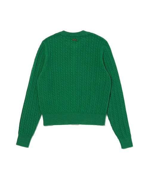 Levi's(リーバイス)の「Levi's/リーバイス スーパーソフト クルーネックカーディガン(カーディガン/ボレロ・レディース・グリーン・M/S/XS)」の8枚目の写真