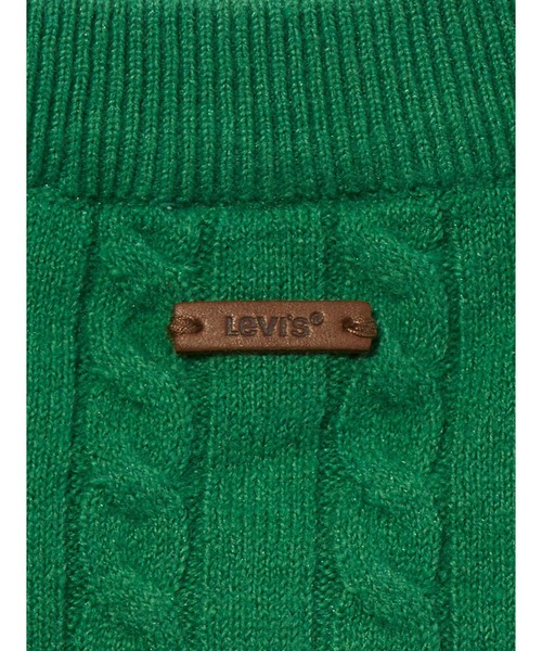 Levi's(リーバイス)の「Levi's/リーバイス スーパーソフト クルーネックカーディガン(カーディガン/ボレロ・レディース・グリーン・M/S/XS)」の12枚目の写真