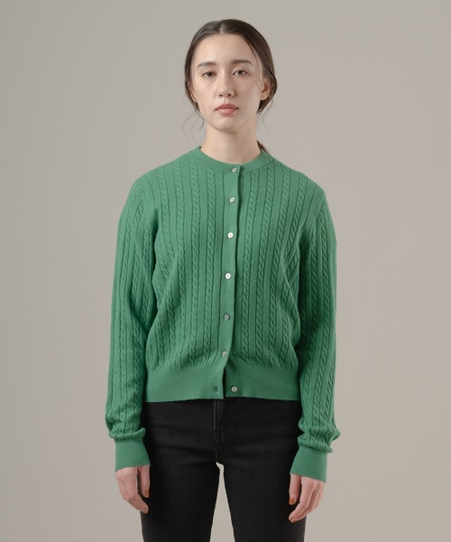 Levi's(リーバイス)の「Levi's/リーバイス スーパーソフト クルーネックカーディガン(カーディガン/ボレロ・レディース・グリーン・M/S/XS)」の16枚目の写真