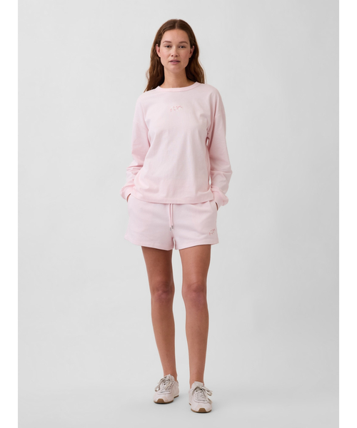 オーバーサイズ SAKURA GAPロゴTシャツ（Tシャツ/カットソー）｜GAP