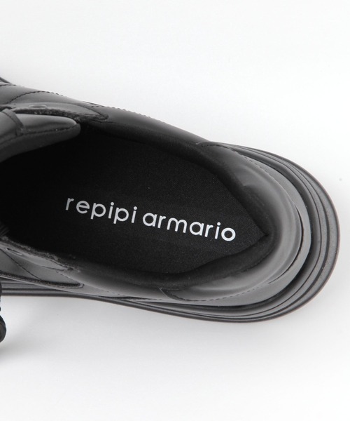 repipi armario（レピピ アルマリオ）の「ボリュームアツゾコスニーカー（スニーカー・キッズ・ブラック/オフホワイト・SMALL/MEDIUM/LARGE）」の13枚目の写真