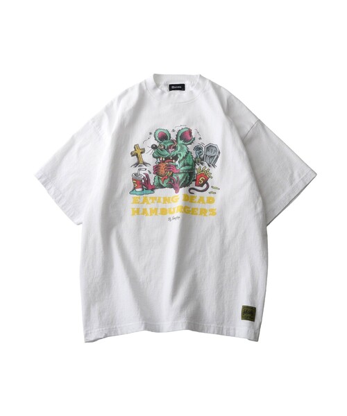 Subciety(サブサエティ)の「Eatingdead tee(Tシャツ/カットソー・メンズ・ブラック/ホワイト・SMALL/MEDIUM/LARGE/X-LARGE)」の12枚目の写真