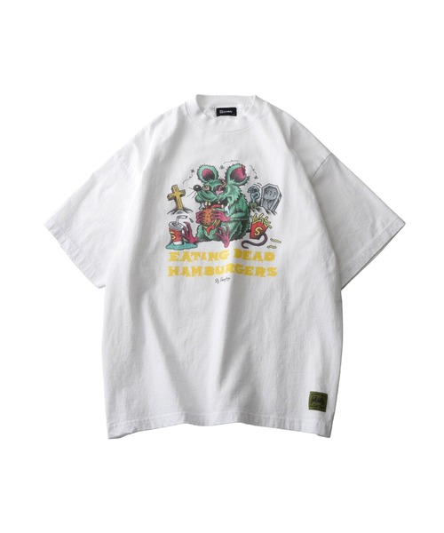 Subciety(サブサエティ)の「Eatingdead tee(Tシャツ/カットソー・メンズ・ブラック/ホワイト・SMALL/MEDIUM/LARGE/X-LARGE)」の3枚目の写真