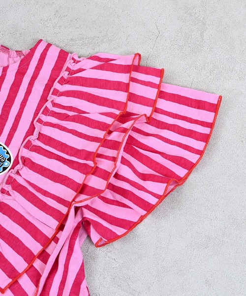 Life Support Products（ライフサポートプロダクツ）の「【COTTON from U.S.A】フリルショルダーワンピース（ワンピース・キッズ・レッド系その他/ライトブルー/ピンク系その他/ホワイト系その他・100/90/120/110/150/140/130）」の13枚目の写真