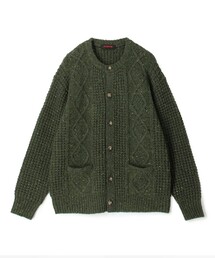 CABaN｜キャバン（メンズ）のニット/セーター（グリーン・カーキ/緑色