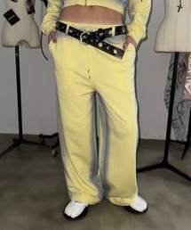 SHAGGIE | フェードスプレーワイドスウェットパンツ（セットアップ）(スウェットパンツ)