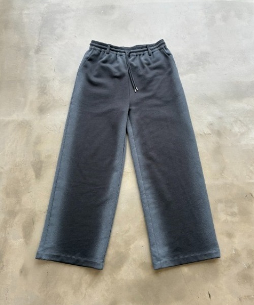 SHAGGIE(シャギー)の「フェードスプレーワイドスウェットパンツ(セットアップ)(スウェットパンツ・レディース・グレー/チャコールグレー/イエロー・MEDIUM/SMALL)」の9枚目の写真