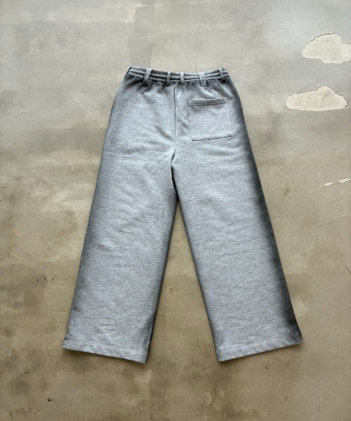 SHAGGIE(シャギー)の「フェードスプレーワイドスウェットパンツ(セットアップ)(スウェットパンツ・レディース・グレー/チャコールグレー/イエロー・MEDIUM/SMALL)」の22枚目の写真