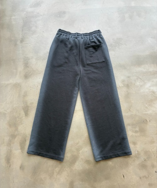 SHAGGIE(シャギー)の「フェードスプレーワイドスウェットパンツ(セットアップ)(スウェットパンツ・レディース・グレー/チャコールグレー/イエロー・MEDIUM/SMALL)」の7枚目の写真