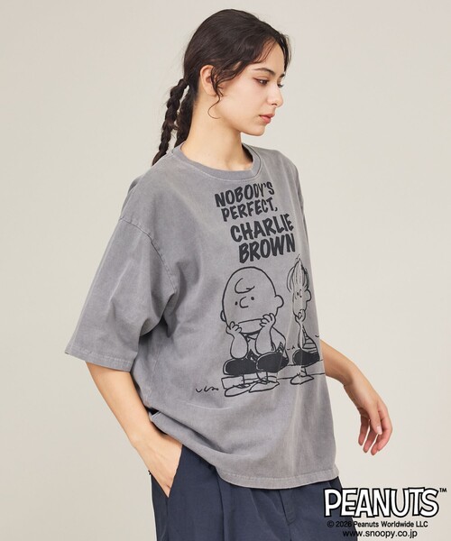 Johnbull（ジョンブル）の「【JOHNBULL/ ジョンブル】PEANUTS SNOOPY/ピーナッツスヌーピー/Tシャツシリーズ（Tシャツ/カットソー・メンズ・ホワイト系その他/ブラック系その他/ホワイト系その他2/ホワイト系その他3/ブラック系その他2/ブラック系その他3・S/M/L）」の13枚目の写真