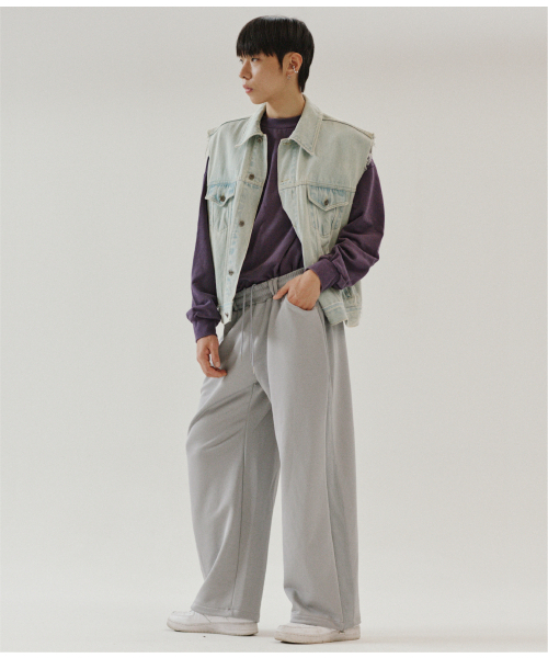 THESTORI(ザ・ストリ)の「【速機毛】シェーンズライントラックパンツ(グレー)(スウェットパンツ・メンズ・その他・M/L)」の3枚目の写真
