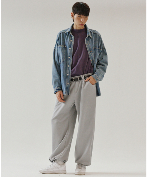 THESTORI(ザ・ストリ)の「【速機毛】シェーンズライントラックパンツ(グレー)(スウェットパンツ・メンズ・その他・M/L)」の4枚目の写真