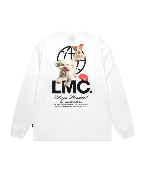 LMCの「フライングパピー ロングSLV TEE ホワイト(Tシャツ/カットソー・レディース・その他・L/XL/S/M)」の1枚目の写真