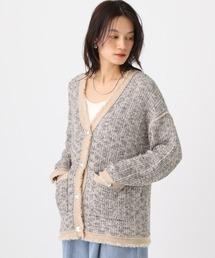 Elura | ミックスカラーツイード/654098(カーディガン/ボレロ)